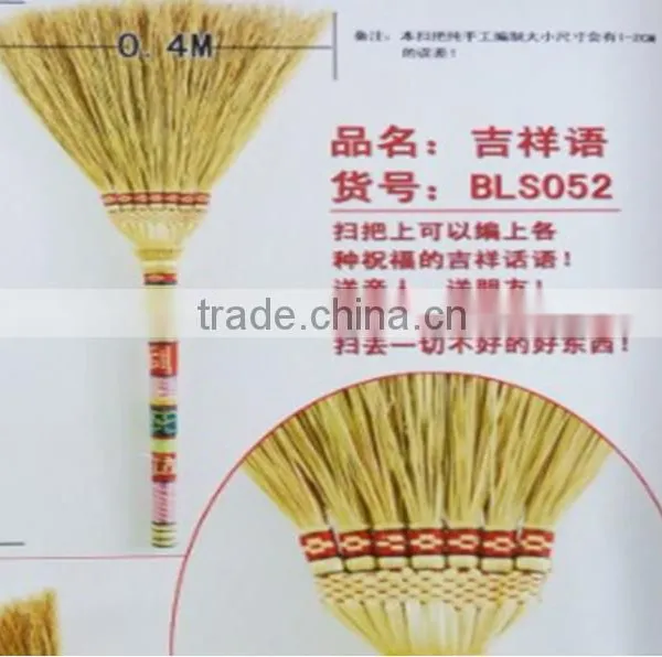 Natural Handicraft Sorghum Grass Broom Hot Selling