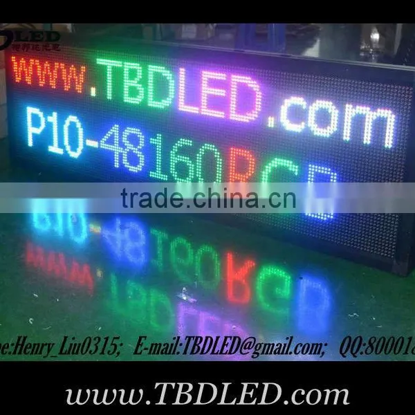 China Professional Manufacturer of LED Moving Message Display Indoor/outdoor Led Display