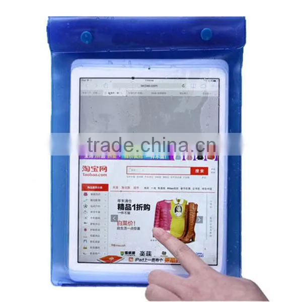 Hot Selling Dry Case PVC Waterproof Bag for Tablet pc in Swimming