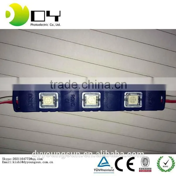 New Arrival Injection ABS Plastic 5730 SMD Led Modules 3Leds/1.5W High Lumen Led Backlights String White/Warm White Red Blue photo-4