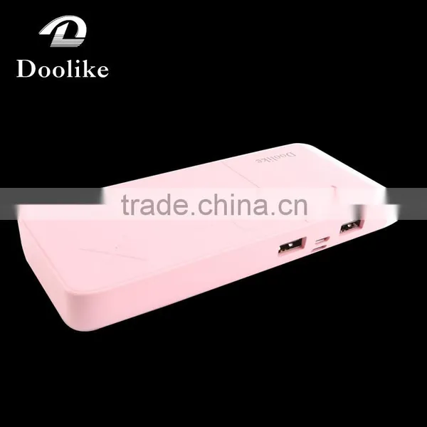 Real Capacity 10000mah Power Bank OEM High Quality Portable Power Source With LED Torch Light photo-4