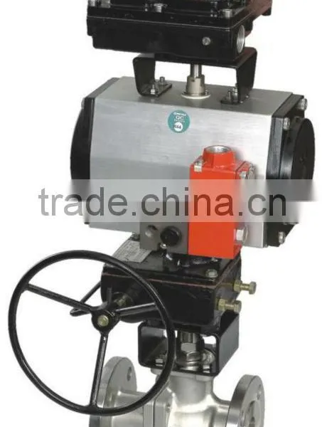 Ball Valve With Pneumatic Actuator,