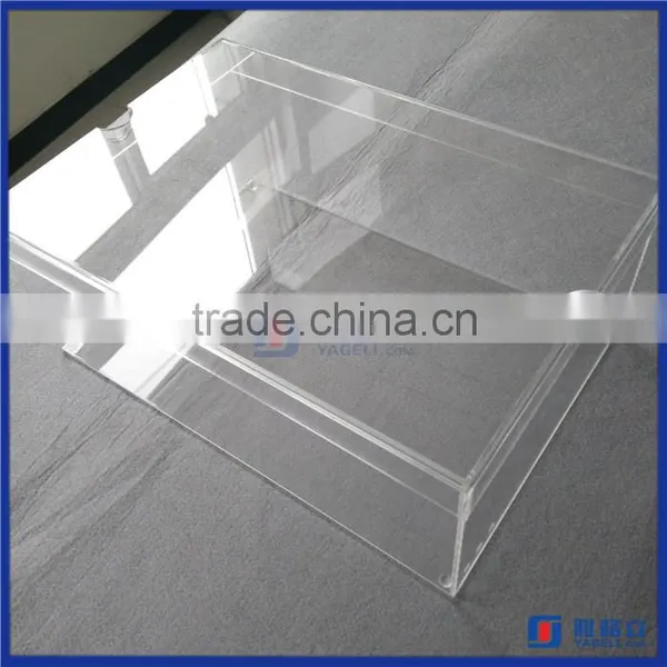 2016 Hot!! Custom-made Transparent Shoe Box for Man Sneaker / Clear Acrylic Shoe Boxes photo-5