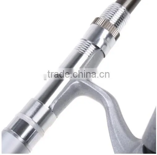 Mini Aluminum Saltwater Fishing Tackle Pocket Pen Fishing Rod Pole + Reel photo-4