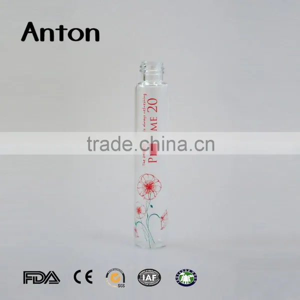15ml Borosilicate Glass Spray Perfume Bottle With With Aluminum Lid photo-3