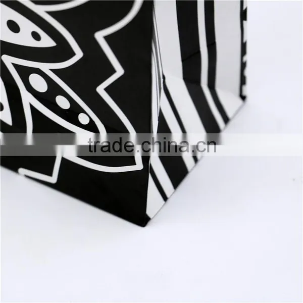 High Quality Cheap Customized Luxury Gift Bag Recycled Kraft Paper Bag With Handles photo-5