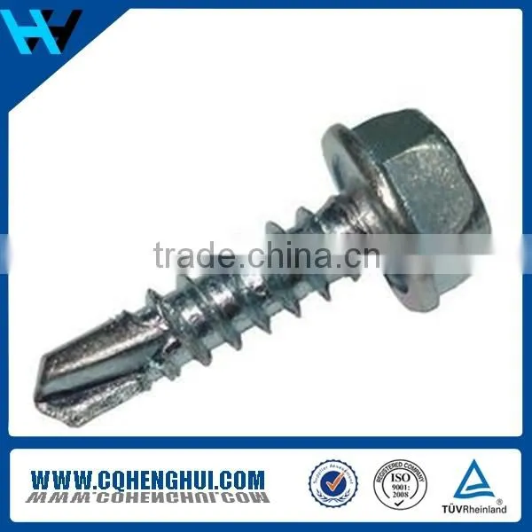China Hexagon Head Self-drilling Screws With Collar photo-5
