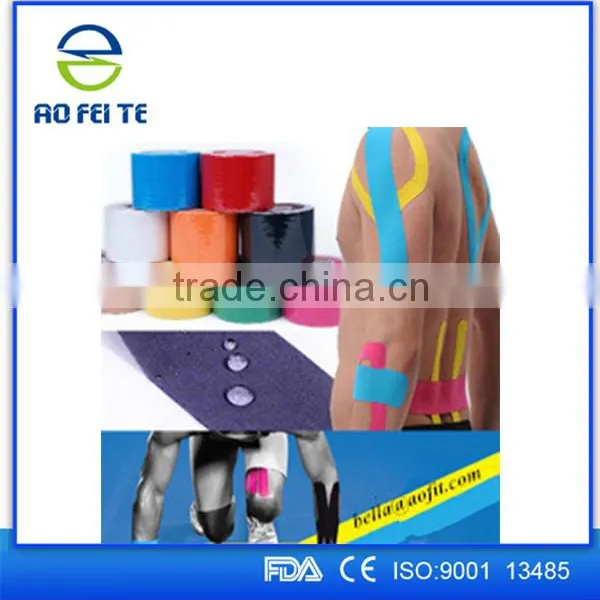 Aofeite High Quality Wholesale Cure Medical Foam Zinc Oxide Kinesiology Tape for Spots photo-5