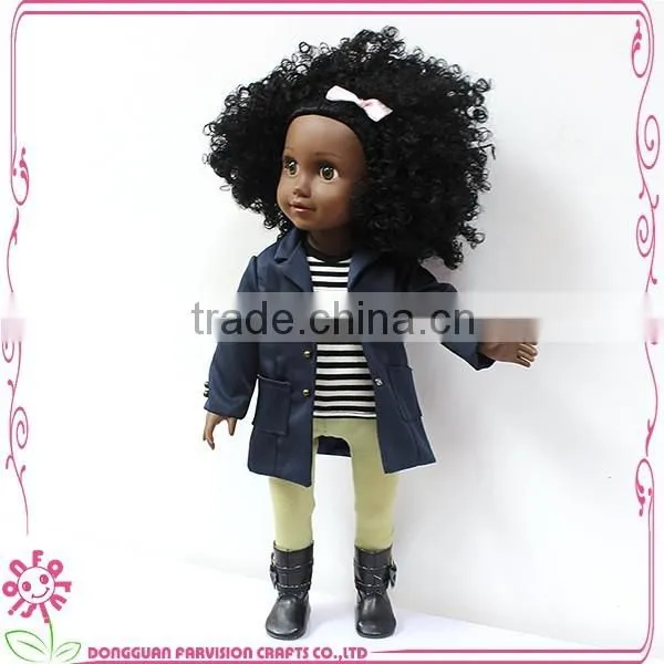 Baby Black Dolls Wholesale Mini Vinyl Girl African American Dolls photo-4