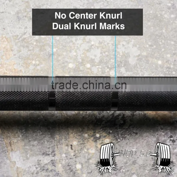 Weight Lifting Bar,WOD BAR 5.0 (MEN): BLACK ZINC photo-6