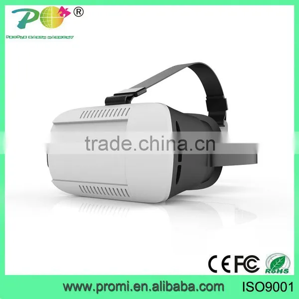 Plastic Version Focal and Pupil Distance Adjustment Google Cardboard 3D VR Virtual Reality Headset Video Movie Game Glasses photo-3