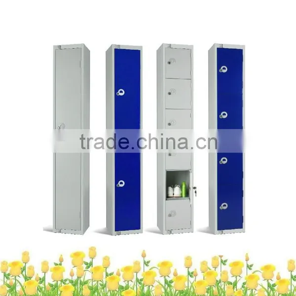 Gym Locker Office Furniture/3 Door Metallic Locker Laptop Storage Boxes Metal Locker for Storage Lockable Metal Storage photo-2