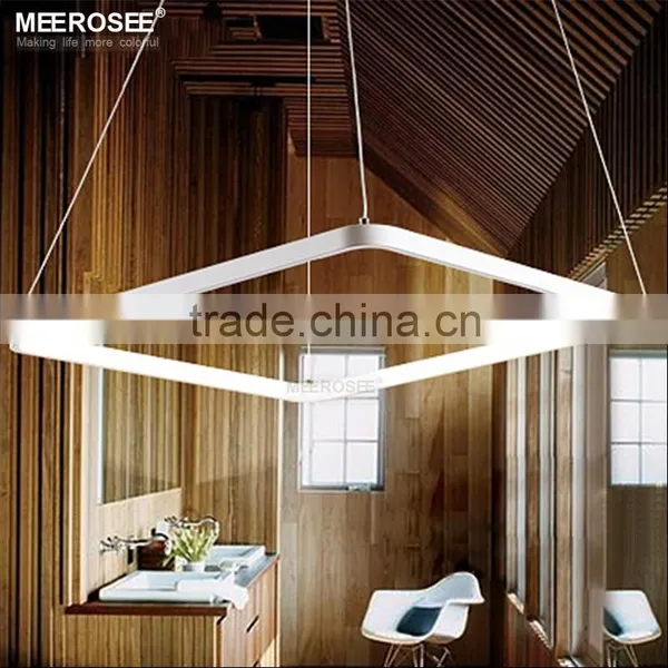 Modern Brief LED Pendant Light Acrylic Square Light Living Room Restaurant Bedroom Lighting MD83065-1S photo-2