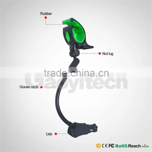 5V2.4A USB Wireless Car Charger With Holder for Iphone Car Charger photo-5