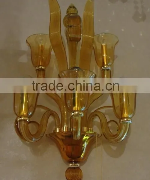 2014 Modern Lighting Red Glass Wall Lamps/wall Sconces With CE photo-4