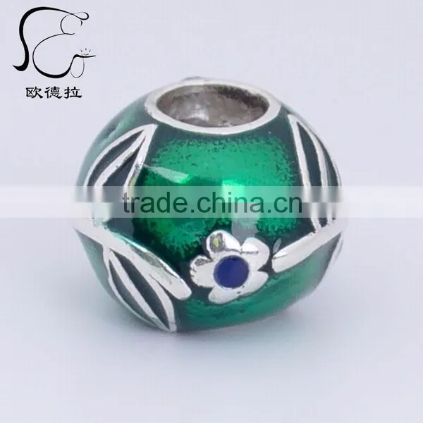 S925 Sterling Silver Charms-- Enamel Charms photo-2