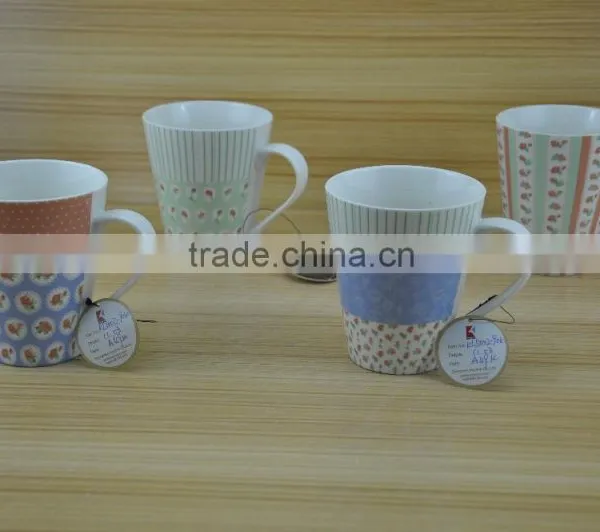 11OZ United States Design Full Decal Print Coffee Cups, Shiny Surface Porcelain Mug, KL5004-A421 photo-6