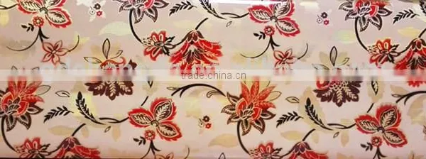 3D Laser Tablecloth Pvc Tablecloth Golden Color Latest Design photo-2