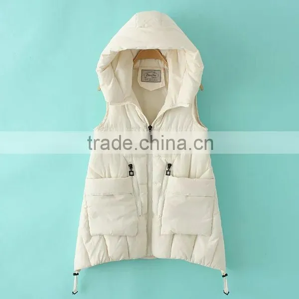 Cheap China Wholesale Clothing Cotton Vest for Women photo-4
