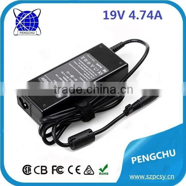 ce Fcc Rohs Approved 90w 19v 4.74a ac Laptop Adapter Travel Adaptor photo-3