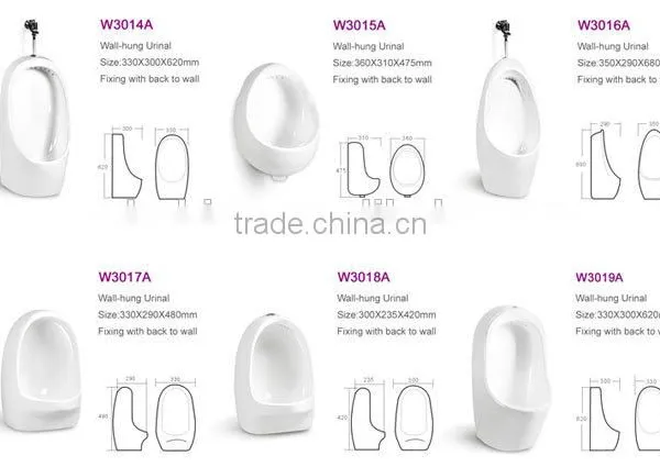 Bathroom Accessory Men Ceramic Toilet Automatic Urinal photo-6