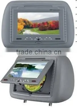 7'' Headrest DVD Player, Car Monitor, Car DVD Player