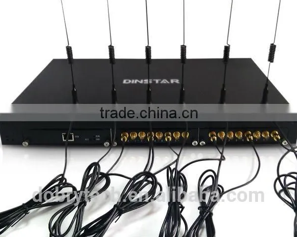 Wholesale and Retail Dinstar 16 Ports GOIP Gsm Voip Gateway DWG2000F-16G With SIP and IEMI Modify Quality Choice photo-2