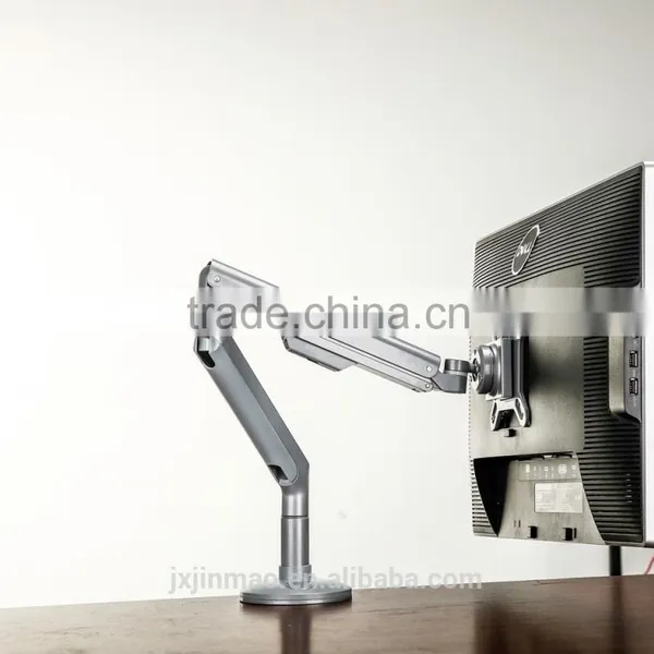 Diy Swing Arm Lcd Monitor Stand Swivel Bracket Aluminum Mounting Bracket Vesa Mount Clamp Spring Loading Arm photo-4