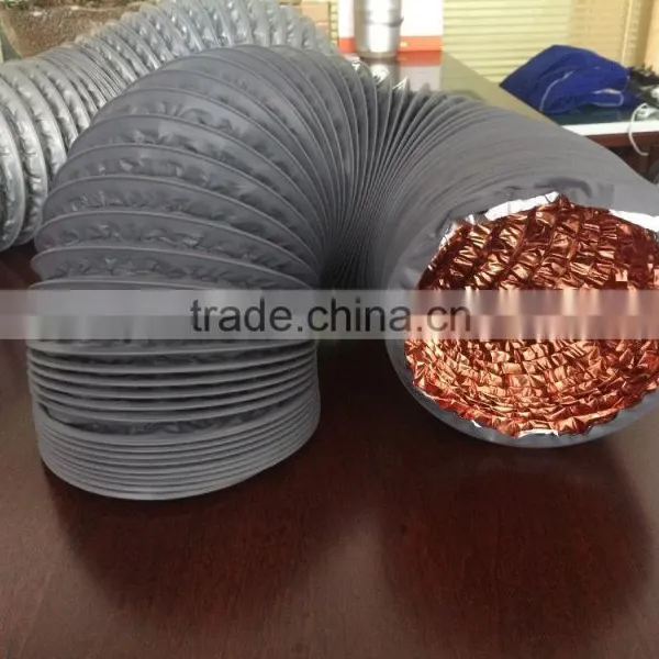 Aluminum Foil Flexible Air Conditioning Duct Manufacturer for HVAC photo-2