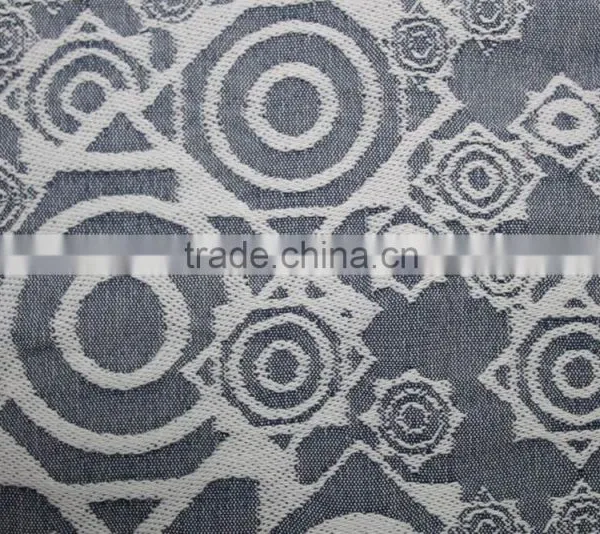 Denim Cotton Polyester Spandex Jacquard Fabric