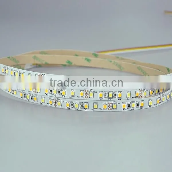 NEW! Factory Price 120LEDs/m SMD 2835 CCT LED Strip photo-4