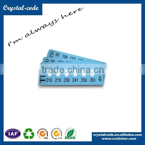 Hot Sale Promotional Thermometer Self Adhesive Thermal Indicator Sticker Label photo-3