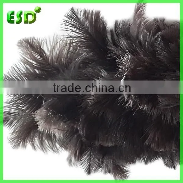 Large Natural Ostrich Feather Duster With Wooden Handle photo-3