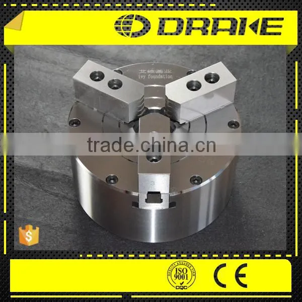 3 Jaw Solid Built-in Cylinder Cnc Rotary Pneumatic Air Drill Chuck Small photo-3