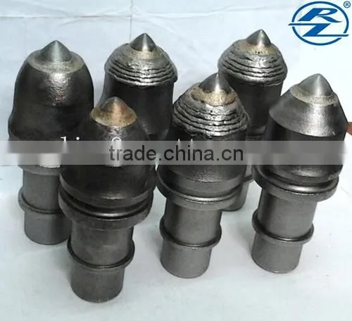 B47K17H B47K19H Round Shank Chisel Bullet Teeth for Rock Drilling Construction Conical Auger Drill photo-2