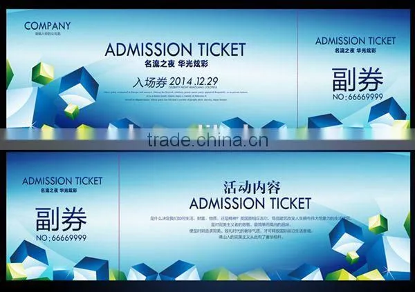 Thermal Paper Swing Ticket Wholesale