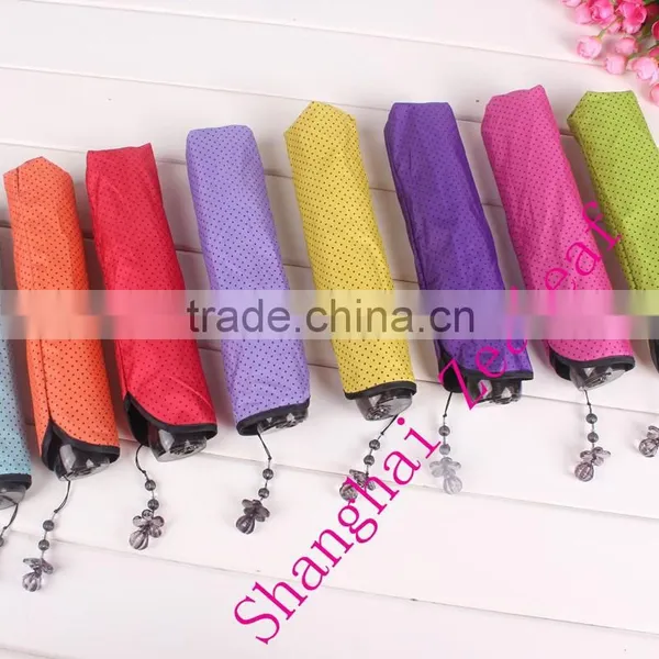 2015 New Design 3 Folding Auto Open and Closed Umbrella, China Umbrella Factory photo-2