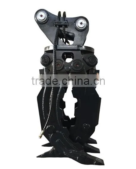 Mechanical Wood Grapple/fixed Type for Excavator