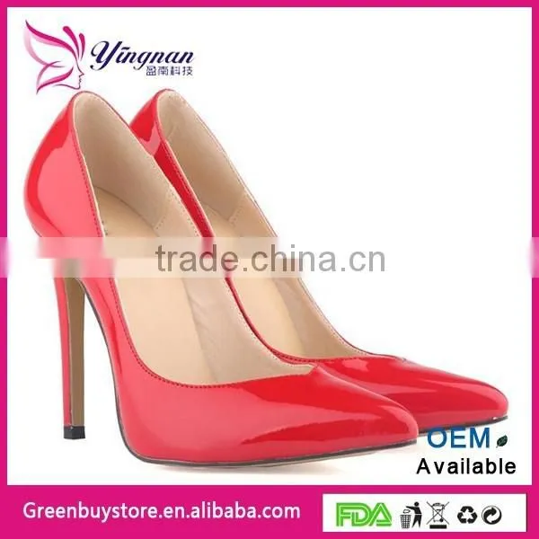 2015 Plus Size Sexy Ladies New Design Wedding Party Evening Shoes Pointed Toe High Heels Dress Shoes photo-3