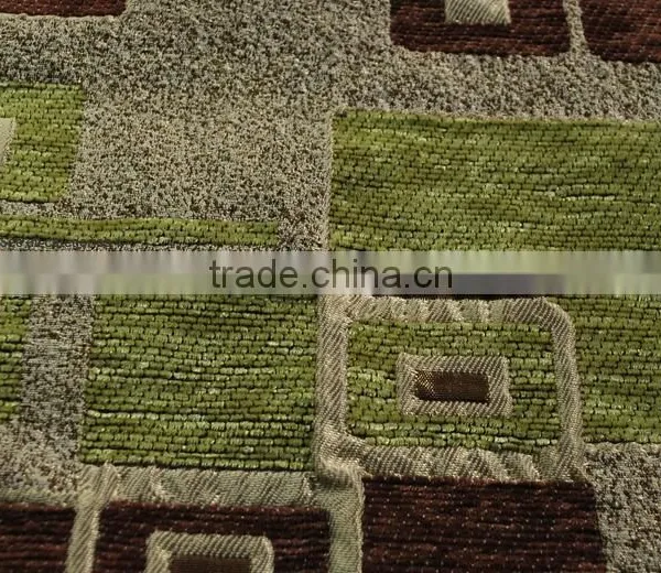 Chenille Fabric Flower New Design WovenTela Flocked Dobby Sofa/ Cushion/Curtain/Carpet photo-6