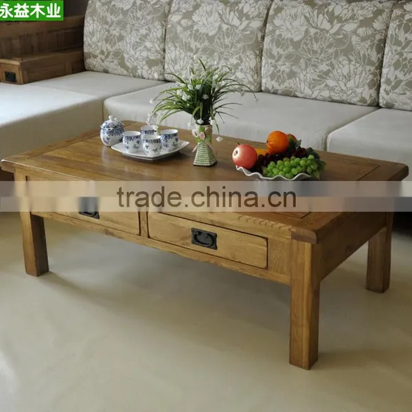 Hot Sale Latest Solid Wood Coffee Table photo-3