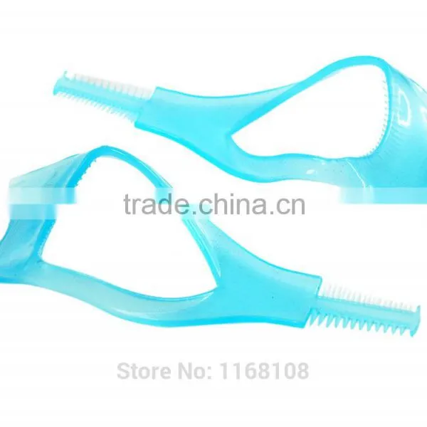 1 Pcs Makeup 3 in 1 Mascara Eyelash Curler Lash Comb Guide Cosmetic Make Up Eye Lash Tools Useful Hotting photo-2