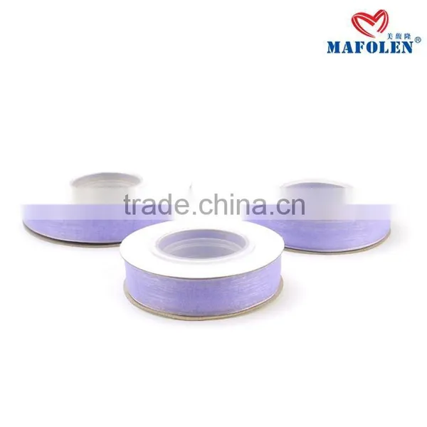 Kinds of Ribbons for Wrapping Solid Color 38mm Width Christmas Decorative Mesh Ribbon photo-4