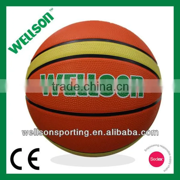 Indoor and Outdoor Promotional Rubber Basketball photo-4