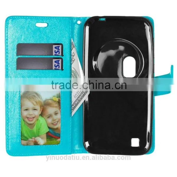 Hot Sale PU Leather Mobile Phone Flip Wallet Kickstand Case for ASUS Zenfone ZOOM ZX551ML photo-3