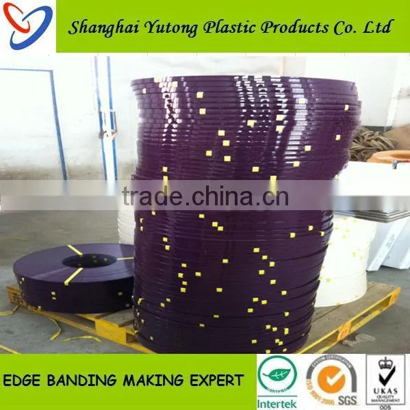 High Glossy Furniture Pvc Plastic Edge Banding Strips for Landscaping Furnitures photo-6