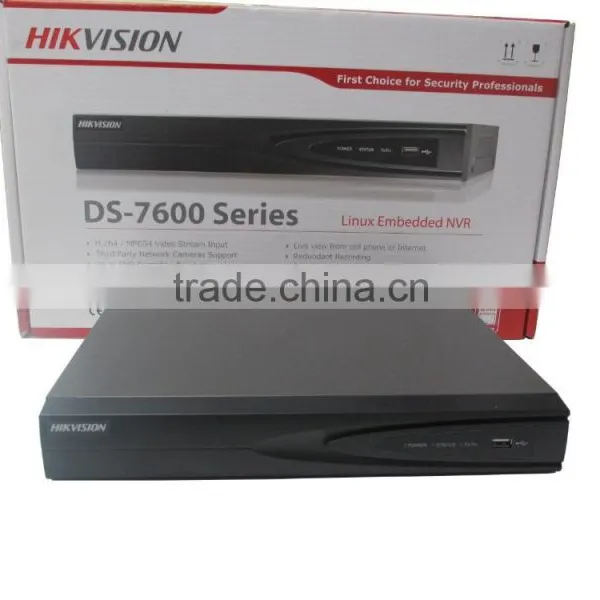 Economic Hikvision Embedded Plug & Play 4ch POE NVR Supports 4ch IP Camera Input photo-6
