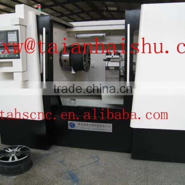 Ram Hydraulic Wheel Repair Machine Cnc Weel Lathe With Probe photo-2