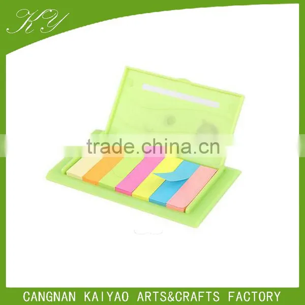Customized PVC Transparency Colorful Sticky Note Manufacturer in Wenzhou China photo-2