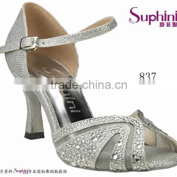High Quality Shoes , Elegant Lady Shoes Crystal Women Wedding Shoes photo-2